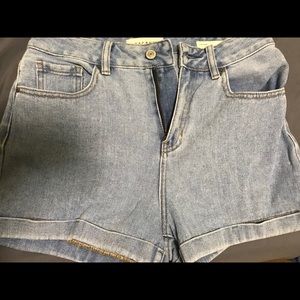 high wasted mom shorts